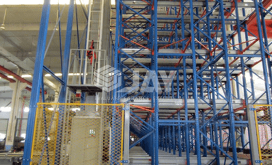 Industrial storage system stacker cranes For Pallets Shuttle